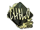 Sticker | chelo (Gold) | Rio 2022 image