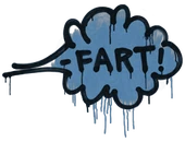 Sealed Graffiti | Fart (Monarch Blue) image
