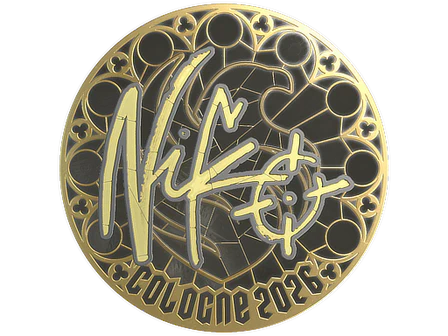 Sticker | NiKo (Gold) | Cologne 2026 image