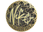 Sticker | NiKo (Gold) | Cologne 2026 image