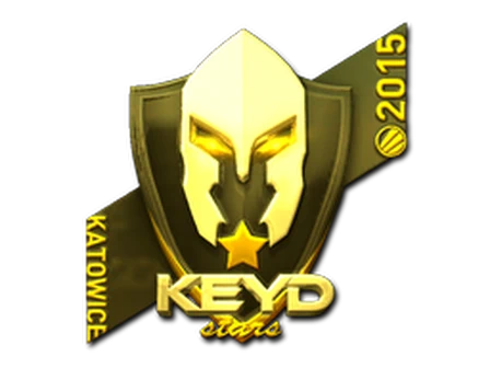 Sticker | Keyd Stars (Gold) | Katowice 2015 image