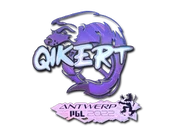 Sticker | qikert (Holo) | Antwerp 2022 image