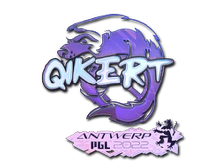Sticker | qikert (Holo) | Antwerp 2022 image