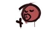 Sealed Graffiti | Smooch (Blood Red) image