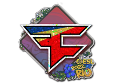 Sticker | FaZe Clan (Glitter) | Rio 2022 image