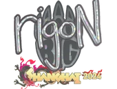 Sticker | rigoN (Glitter) | Shanghai 2024 image