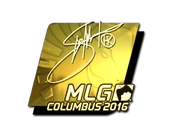 Sticker | Hiko (Gold) | MLG Columbus 2016 image