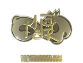 Sticker | MAJ3R (Gold) | Copenhagen 2024 image