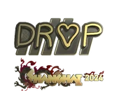 Sticker | drop (Gold) | Shanghai 2024 image
