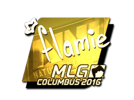 Sticker | flamie (Gold) | MLG Columbus 2016 image