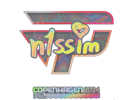 Sticker | n1ssim (Holo) | Copenhagen 2024 image