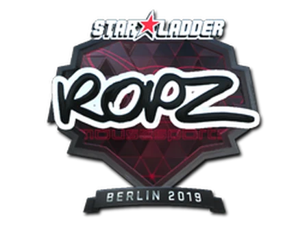 Sticker | ropz (Foil) | Berlin 2019 image