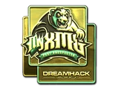 Sticker | myXMG (Gold) | DreamHack 2014 image