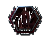 Sticker | mir (Foil) | London 2018 image