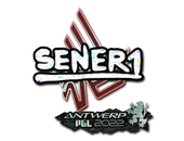 Sticker | SENER1 (Glitter) | Antwerp 2022 image