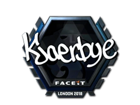 Sticker | Kjaerbye (Foil) | London 2018 image