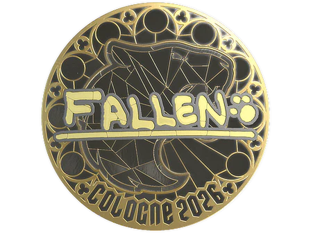 Sticker | FalleN (Gold) | Cologne 2026 image