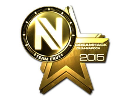 Sticker | Team EnVyUs (Gold) | Cluj-Napoca 2015 image