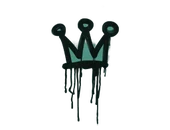 Sealed Graffiti | Little Crown (Frog Green) image