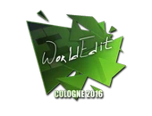 Sticker | WorldEdit | Cologne 2016 image