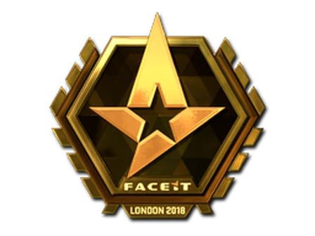 Sticker | Astralis (Gold) | London 2018 image