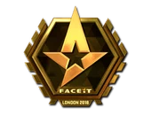 Sticker | Astralis (Gold) | London 2018 image