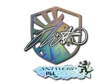 Sticker | nitr0 (Holo) | Antwerp 2022 image