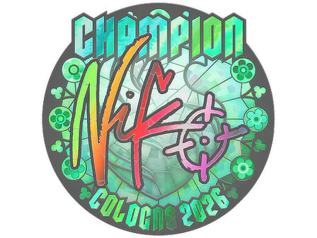 Sticker | NiKo (Holo, Champion) | Cologne 2026 image
