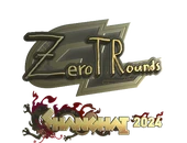 Sticker | ztr (Gold) | Shanghai 2024 image