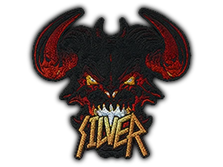 Patch | Metal Silver Demon image