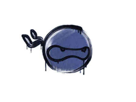 Sealed Graffiti | Ninja (SWAT Blue) image