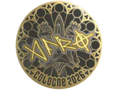 Sticker | afro (Gold) | Cologne 2026 image