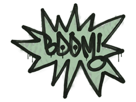Sealed Graffiti | BOOM (Cash Green) image