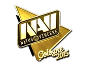 Sticker | Natus Vincere (Gold) | Cologne 2015 image