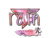 Sticker | rain (Holo) | Antwerp 2022 image