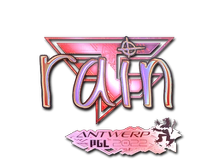 Sticker | rain (Holo) | Antwerp 2022 image