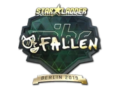 Sticker | FalleN (Gold) | Berlin 2019 image