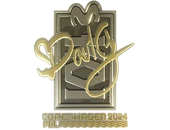 Sticker | dav1g (Gold) | Copenhagen 2024 image