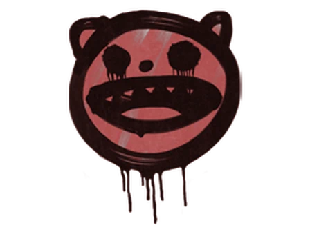 Sealed Graffiti | Happy Cat (Blood Red) image