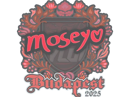 Sticker | Moseyuh | Budapest 2025 image