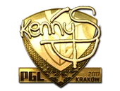 Sticker | kennyS (Gold) | Krakow 2017 image