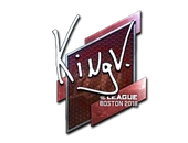 Sticker | kNgV- (Foil) | Boston 2018 image
