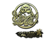 Sticker | Spinx (Gold) | Antwerp 2022 image