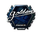 Sticker | Golden (Foil) | London 2018 image