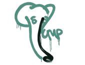 Sealed Graffiti | Recoil UMP-45 (Frog Green) image