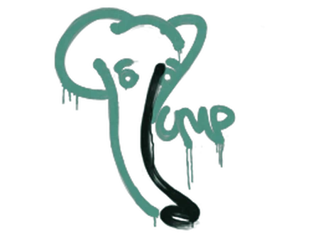 Sealed Graffiti | Recoil UMP-45 (Frog Green) image