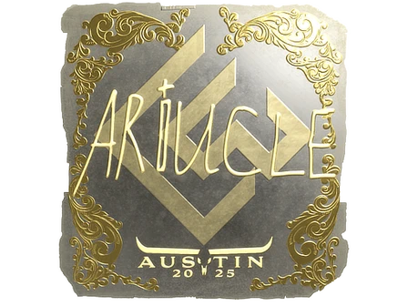 Sticker | Ariucle (Gold) | Austin 2025 image