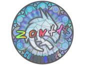 Sticker | zont1x (Holo) | Cologne 2026 image