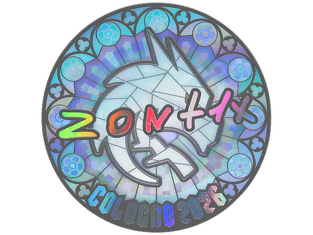 Sticker | zont1x (Holo) | Cologne 2026 image