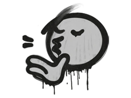 Sealed Graffiti | Chef Kiss (Shark White) image